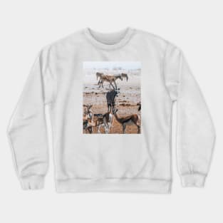 Safari Animals Crewneck Sweatshirt